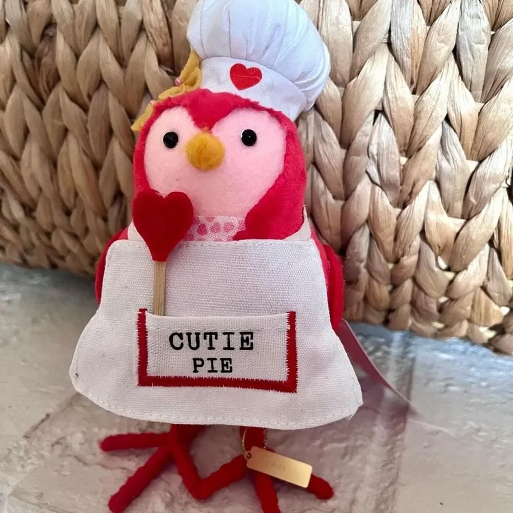 Target Spritz Feathery Friends 2023 Valentine’s Day Birds Set of 4 - NWT